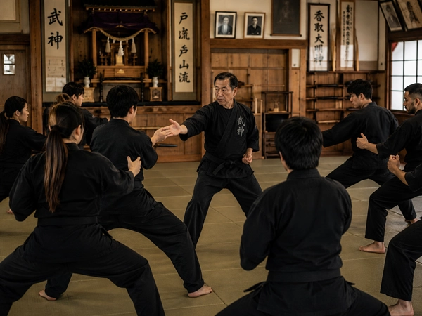 Lección gratuita de Ninjutsu